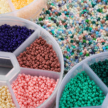 Load image into Gallery viewer, 1Box 2mm Glass Seed Beads Charm Crystal Spacer Glass Beads For Jewelry Making Kits DIY Handmade Supplies Clothing Accessories