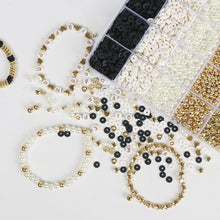 Load image into Gallery viewer, 2580pcs DIY Jewelry Making Friendship Bracelet Necklace Beads Set Letters Beads CCB Gold Spacer Beads and Clay Spacer Beads Set