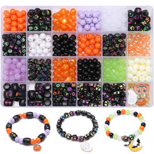 Load image into Gallery viewer, 520pcs Halloween Beads Set DIY Jewelry Making Bracelet Necklace Beads Handmade Halloween Gifts Beads Set Accessories