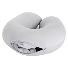 Load image into Gallery viewer, 2 in 1 Deformable U-shape Travel Pillows Adult/Kids Penguins Cat Animal Shape Traveling Cushion Plush Toy Neck Pillow