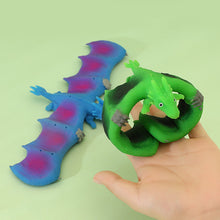 Load image into Gallery viewer, Cartoon Dinosaur TPR Slap Bracelets Dinosaur Slap Band Toy Dino Model Kids Birthday Party Favor Gifts Chirstmas Gifts