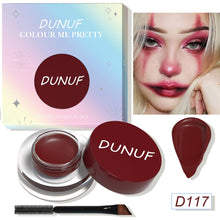 Load image into Gallery viewer, DUNUF 12 Color Waterproof Eye Liner Eye Shadow Body Paint Eyebrow Tint Matte Long Lasting Cosmetic