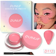 Load image into Gallery viewer, DUNUF 12 Color Waterproof Eye Liner Eye Shadow Body Paint Eyebrow Tint Matte Long Lasting Cosmetic