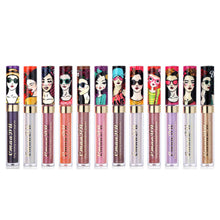 Load image into Gallery viewer, Metallic No-stick Cup Lip Gloss Glitter Matte Moisturizing Waterproof Long Lasting Lip Glaze Liquid Lipstick Lip Makeup Cosmetic