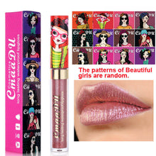 Load image into Gallery viewer, Metallic No-stick Cup Lip Gloss Glitter Matte Moisturizing Waterproof Long Lasting Lip Glaze Liquid Lipstick Lip Makeup Cosmetic