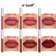 Load image into Gallery viewer, 6pcs/set Matte Lipstick Gift Box Waterproof Long Lasting Lip Glaze Lip Gloss Moisturizing Lip Tint Lip Stick Lip Cosmetics