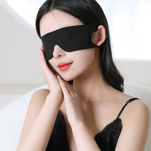 Load image into Gallery viewer, Light Blocking Portable Thin Ice Silk Eye Mask for Summer Travel Sleeping Blindfold with Ear Hanging Strap Unisex Eye Patch