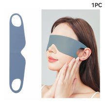 Load image into Gallery viewer, Light Blocking Portable Thin Ice Silk Eye Mask for Summer Travel Sleeping Blindfold with Ear Hanging Strap Unisex Eye Patch