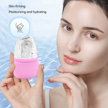 Load image into Gallery viewer, Silicone Ice Face Roller Contour and Shrink Pores Remove Dark Circles Massage Skin Beauty Facial Roller for Eyes Neck Care Tool