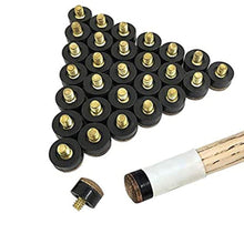 Load image into Gallery viewer, 10PCS 10/11/12/13MM Pool Cue Screws Tip Match With Billiards Cue Screw Ferrule Cue Repair Tool