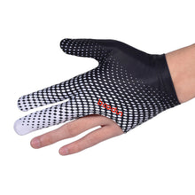 Load image into Gallery viewer, 1PC Professional Three-Finger Billiard Gloves Lycra Breathable High Elastic Non-Slip Gradient Sports Gloves Billiard Supplies