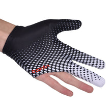 Load image into Gallery viewer, 1PC Professional Three-Finger Billiard Gloves Lycra Breathable High Elastic Non-Slip Gradient Sports Gloves Billiard Supplies