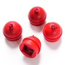 Load image into Gallery viewer, 1PC Billiards Chalk Rubber Protective Cover With Rope Soft Micro Elastic Anti-Drop Chocolate Powder Clips Billiard Supplies
