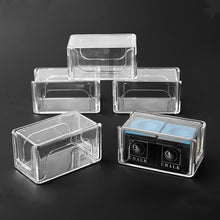 Load image into Gallery viewer, 1PC Transparent Acrylic Chalk Protection Box Anti-Fouling Moisture-Proof Single Two Chocolate Powder Storage Shell Billiards Supplies