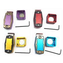 Load image into Gallery viewer, 1PC Portable Aluminum Billiard Chalk Cartridge Strong Magnetic Adsorption Round Square Chalk Powder Clips With Small Wrench Billiard Supplies