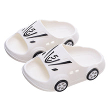 Load image into Gallery viewer, Summer New Luminous Kid Sandals Cute Cartoon Car Slippers Boy Anti-slip Beach Shoe Flashing Pulleys 2024 Trend Fashion Design