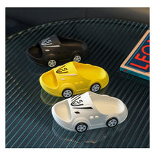 Load image into Gallery viewer, Summer New Luminous Kid Sandals Cute Cartoon Car Slippers Boy Anti-slip Beach Shoe Flashing Pulleys 2024 Trend Fashion Design