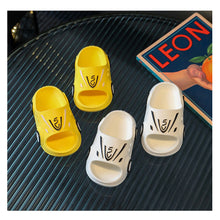 Load image into Gallery viewer, Summer New Luminous Kid Sandals Cute Cartoon Car Slippers Boy Anti-slip Beach Shoe Flashing Pulleys 2024 Trend Fashion Design