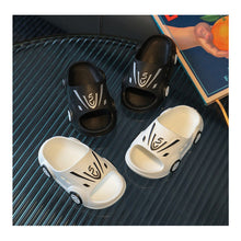 Load image into Gallery viewer, Summer New Luminous Kid Sandals Cute Cartoon Car Slippers Boy Anti-slip Beach Shoe Flashing Pulleys 2024 Trend Fashion Design