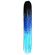 Load image into Gallery viewer, Motorcycle Helmet Dreadlocks Helmet Dreadlocks Ponytail Braid Motocross Bicycle Motorbike Helmet Decoration 55cm With Sucker