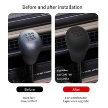 Load image into Gallery viewer, Silicone Gear Car Manual Auto Shift Knob Cover Non Slip Lever Shifter Knobs Case Protector Bump Stick For Toyota HiAce COASTER COSTA