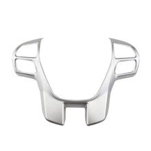 Load image into Gallery viewer, Carbon Fiber Car Steering Wheel Panel Frame Cover Trim Sticker Interior Accessories Decorator for Ford Everest Ranger Endeavour 2015+