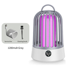 Load image into Gallery viewer, Electric Mosquitoes Killer Lamp Indoor Attractant Fly Trap For Mosquitoes Indoor Rechargeable Mosquitoes Trap Light Lamp Suction