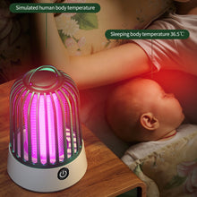 Load image into Gallery viewer, Electric Mosquitoes Killer Lamp Indoor Attractant Fly Trap For Mosquitoes Indoor Rechargeable Mosquitoes Trap Light Lamp Suction