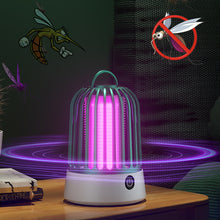 Load image into Gallery viewer, Electric Mosquitoes Killer Lamp Indoor Attractant Fly Trap For Mosquitoes Indoor Rechargeable Mosquitoes Trap Light Lamp Suction