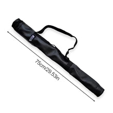 Load image into Gallery viewer, 1PC 70-8CM Billiard Cue Stick Leather Storage Bag With Adjustable Strap For 1/2 OR Children's Pool Cue Zipper Baseball Bat Storage Bag