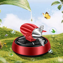 Load image into Gallery viewer, Car Solar Air Freshener Interior Fragrance Ornaments Airship Decoration Ship Tail Rotating Aroma Diffuser for Vehicle Home Office