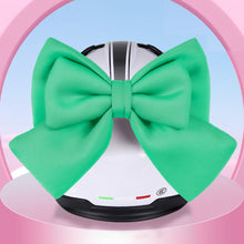 Load image into Gallery viewer, Motorcycle Helmet Bow Decoration Electric Bike Helmet Car Body Decoration Accessories Bowknot Suction Cup For Girl Women