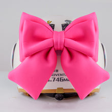 Load image into Gallery viewer, Motorcycle Helmet Bow Decoration Electric Bike Helmet Car Body Decoration Accessories Bowknot Suction Cup For Girl Women