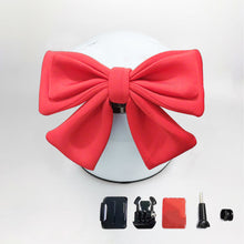 Load image into Gallery viewer, Motorcycle Helmet Bow Decoration Electric Bike Helmet Car Body Decoration Bows Accessories Bowknot Quick-dismantling For Girl Women