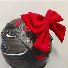 Load image into Gallery viewer, Motorcycle Helmet Bow Decoration Electric Bike Helmet Car Body Decoration Bows Accessories Bowknot Quick-dismantling For Girl Women