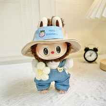 Load image into Gallery viewer, Doll Hat for Dollhouse Miniature 17cm Labubu Color Match Hat Kawaii Cute Doll Accessories Kids Girls Toys