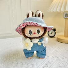 Load image into Gallery viewer, Doll Hat for Dollhouse Miniature 17cm Labubu Color Match Hat Kawaii Cute Doll Accessories Kids Girls Toys