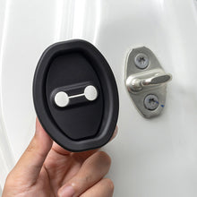 Load image into Gallery viewer, 4Pcs Universal Car Door Lock Buckle Protective Cover Silicone Door Shock Absorber Cushion Thickened Anti-collision Pad