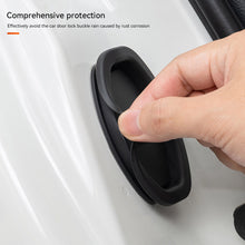 Load image into Gallery viewer, 4Pcs Universal Car Door Lock Buckle Protective Cover Silicone Door Shock Absorber Cushion Thickened Anti-collision Pad