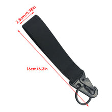 Load image into Gallery viewer, Solid Color Ribbon Keychain Lanyard Business Gift Fashion Key Chain Men Women Car Key Strap Waist Wallet KeyChains Keyrings