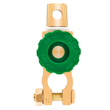 Load image into Gallery viewer, Heavy Duty Car Battery Disconnect Isolator Cut Off Switch 12V 24V Green 17MM Fits Standard Negative Terminal Auto Parts