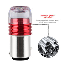 Load image into Gallery viewer, DC 12V 1156 BA15S Motrocycle Strobe Lamp 5730 Parking Reverse LED Trunk Bulb Car Brake Turn Signal Tail Flashing Light