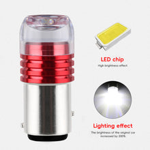 Load image into Gallery viewer, DC 12V 1156 BA15S Motrocycle Strobe Lamp 5730 Parking Reverse LED Trunk Bulb Car Brake Turn Signal Tail Flashing Light