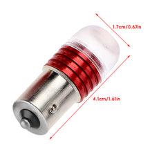 Load image into Gallery viewer, DC 12V 1156 BA15S Motrocycle Strobe Lamp 5730 Parking Reverse LED Trunk Bulb Car Brake Turn Signal Tail Flashing Light