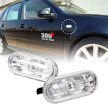 Load image into Gallery viewer, 2Pcs Car Side Marker Lights Turn Signal Lamp Warning Lights Compatible for Volkswagen Golf 4 Mk4 Bora Vento Seat