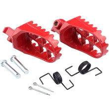 Load image into Gallery viewer, Pari Motorcycle Foot Pegs Rests Pegs Motorbike Dirt Pit Bike For Yamaha PW50 PW80 TW200 XR50R CRF50 CRF70 CRF80 CRF100F