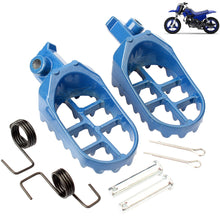Load image into Gallery viewer, Pari Motorcycle Foot Pegs Rests Pegs Motorbike Dirt Pit Bike For Yamaha PW50 PW80 TW200 XR50R CRF50 CRF70 CRF80 CRF100F