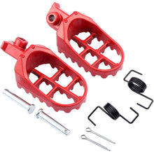 Load image into Gallery viewer, Pari Motorcycle Foot Pegs Rests Pegs Motorbike Dirt Pit Bike For Yamaha PW50 PW80 TW200 XR50R CRF50 CRF70 CRF80 CRF100F