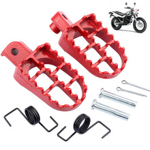 Load image into Gallery viewer, Pari Motorcycle Foot Pegs Rests Pegs Motorbike Dirt Pit Bike For Yamaha PW50 PW80 TW200 XR50R CRF50 CRF70 CRF80 CRF100F
