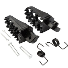 Load image into Gallery viewer, Pari Motorcycle Foot Pegs Rests Pegs Motorbike Dirt Pit Bike For Yamaha PW50 PW80 TW200 XR50R CRF50 CRF70 CRF80 CRF100F
